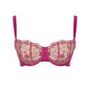 BH Rosa Pink mit Spitzenmuster