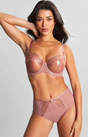 BH Rosa mit Goldschimmer