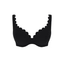 Bikini Schwarz mit Wellen